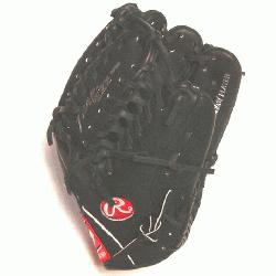 awlings Exclusive Heart of the Hide Baseball Glove. 12 inch with Trapeze Web. Black